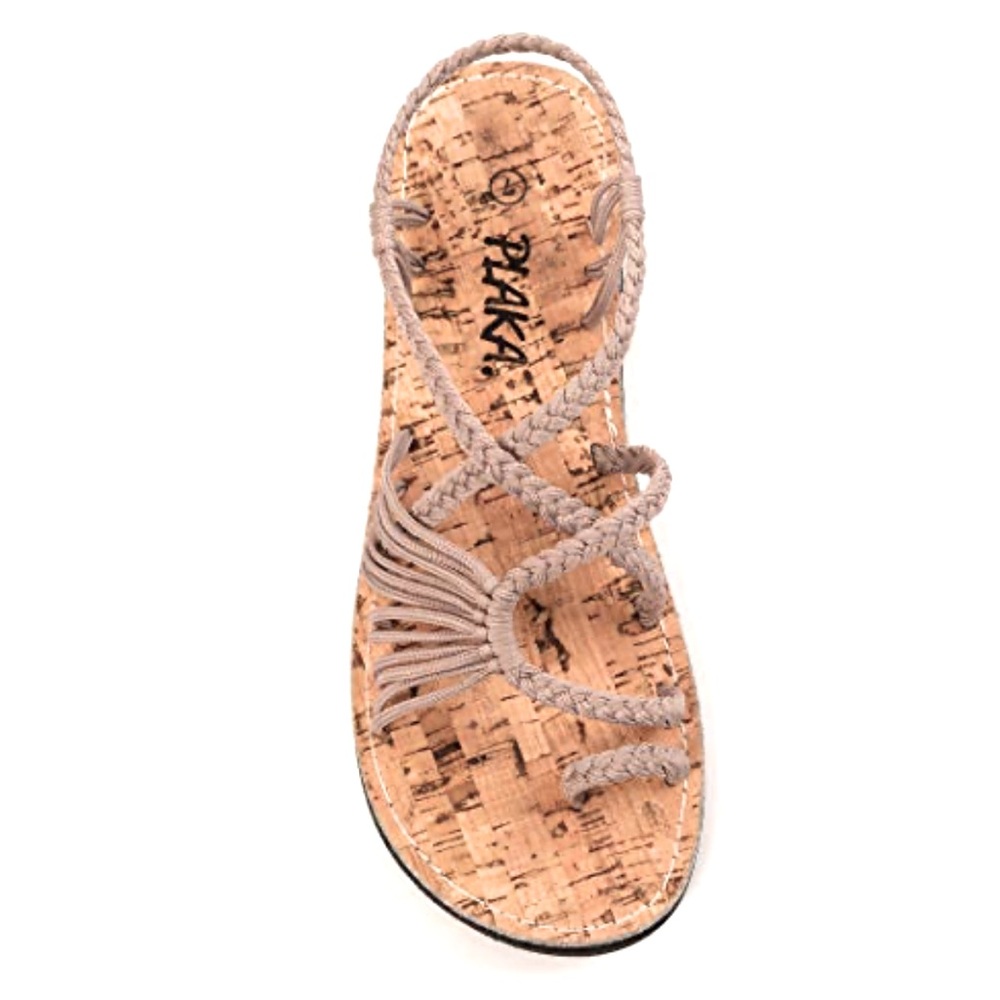 Plaka Oceanside Beach Flip Flops for Women / Brazilian Sandal
